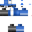 Minecraft skin texture, 64x64 pixels
