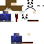 Minecraft skin texture, 64x64 pixels