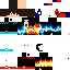 Minecraft skin texture, 64x64 pixels