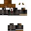 Minecraft skin texture, 64x64 pixels