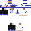 Minecraft skin texture, 64x64 pixels