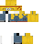 Minecraft skin texture, 64x64 pixels