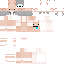 Minecraft skin texture, 64x64 pixels
