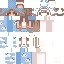 Minecraft skin texture, 64x64 pixels