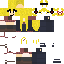 Minecraft skin texture, 64x64 pixels