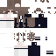 Minecraft skin texture, 64x64 pixels