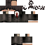 Minecraft skin texture, 64x64 pixels