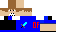 Minecraft skin texture, 64x32 legacy pixels