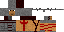 Minecraft skin texture, 64x32 legacy pixels