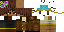 Minecraft skin texture, 64x32 legacy pixels