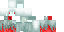 Minecraft skin texture, 64x32 legacy pixels