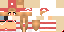 Minecraft skin texture, 64x32 legacy pixels