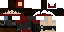 Minecraft skin texture, 64x32 legacy pixels