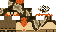 Minecraft skin texture, 64x32 legacy pixels