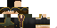 Minecraft skin texture, 64x32 legacy pixels
