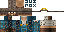 Minecraft skin texture, 64x32 legacy pixels