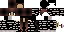 Minecraft skin texture, 64x32 legacy pixels