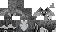 Minecraft skin texture, 64x32 legacy pixels