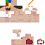 Minecraft skin texture, 64x64 pixels