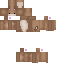 Minecraft skin texture, 64x64 pixels
