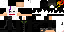 Minecraft skin texture, 64x32 legacy pixels