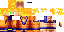 Minecraft skin texture, 64x32 legacy pixels