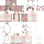 Minecraft skin texture, 64x64 pixels
