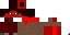 Minecraft skin texture, 64x32 legacy pixels