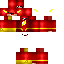 Minecraft skin texture, 64x64 pixels