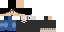 Minecraft skin texture, 64x32 legacy pixels