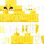 Minecraft skin texture, 64x64 pixels