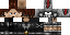 Minecraft skin texture, 64x32 legacy pixels