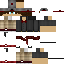 Minecraft skin texture, 64x64 pixels