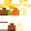 Minecraft skin texture, 64x64 pixels