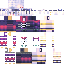 Minecraft skin texture, 64x64 pixels