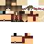 Minecraft skin texture, 64x64 pixels