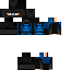 Minecraft skin texture, 64x64 pixels