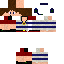 Minecraft skin texture, 64x64 pixels