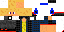 Minecraft skin texture, 64x32 legacy pixels