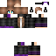 Minecraft skin texture, 64x64 pixels