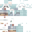 Minecraft skin texture, 64x64 pixels
