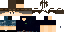 Minecraft skin texture, 64x32 legacy pixels