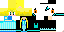 Minecraft skin texture, 64x32 legacy pixels