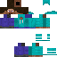 Minecraft skin texture, 64x64 pixels