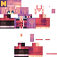 Minecraft skin texture, 64x64 pixels