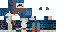 Minecraft skin texture, 64x32 legacy pixels