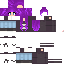 Minecraft skin texture, 64x64 pixels