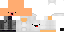 Minecraft skin texture, 64x32 legacy pixels