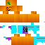 Minecraft skin texture, 64x64 pixels