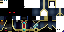 Minecraft skin texture, 64x32 legacy pixels